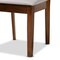 Baxton Studio Norah Modern and Contemporary Grey Fabric and Walnut Brown Finished Wood 7-Piece Dining Set 177-10547-10893-Zoro - alternate 5